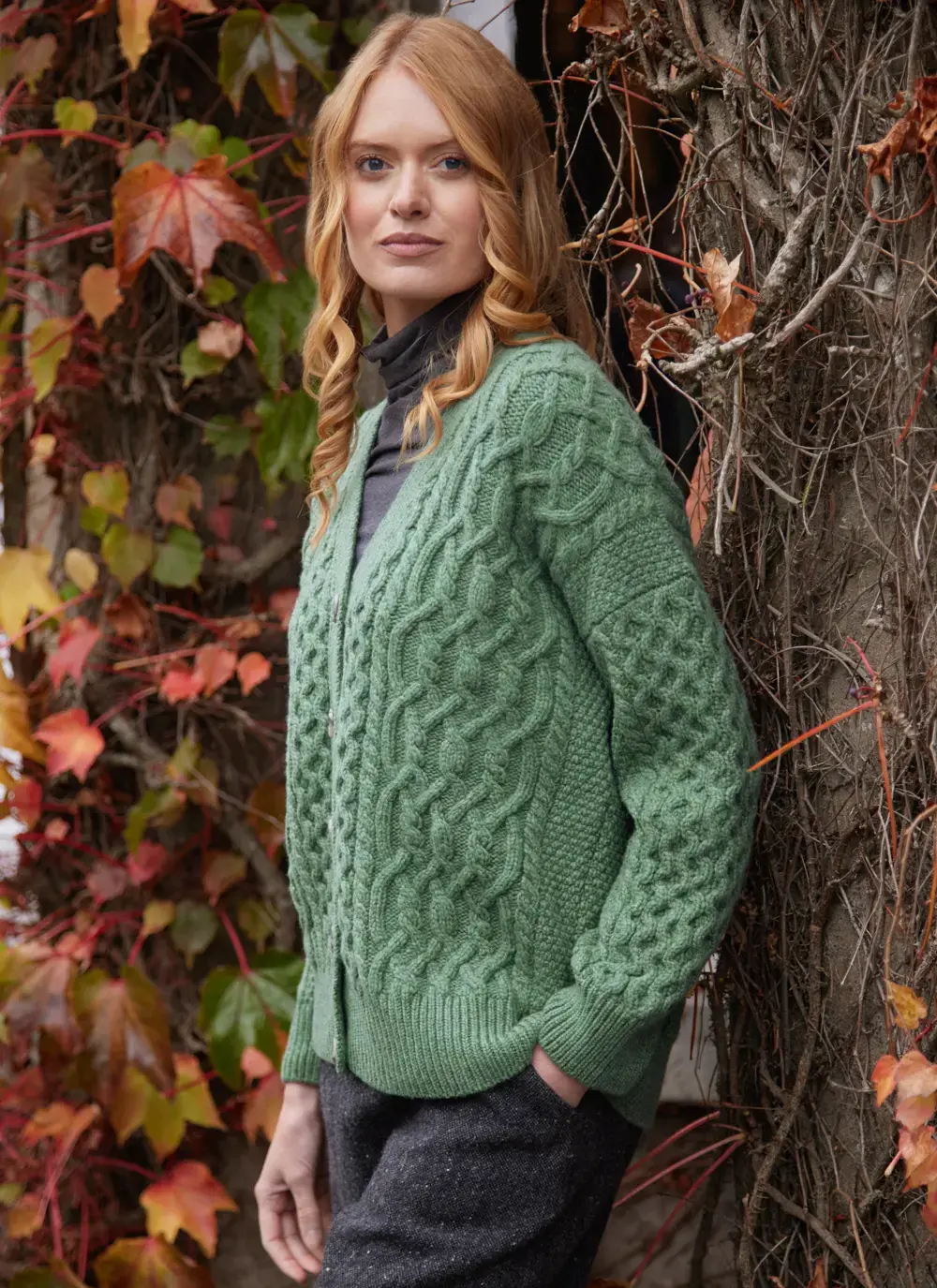 Arranmore Merino V-Neck Cardigan 