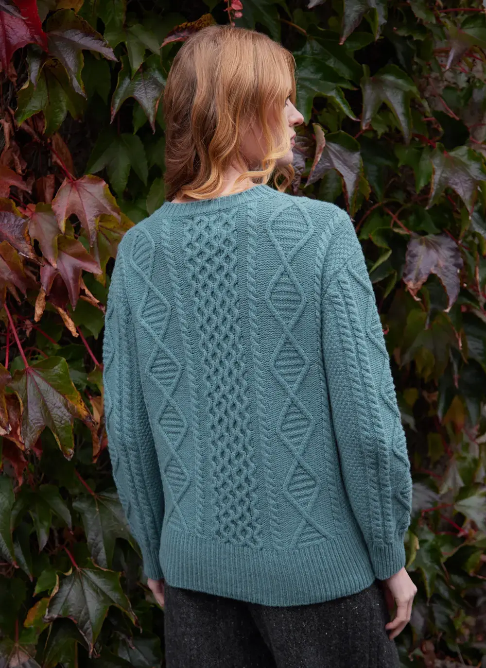 Baltimore Wool Cashmere Crew Neck Sweater 