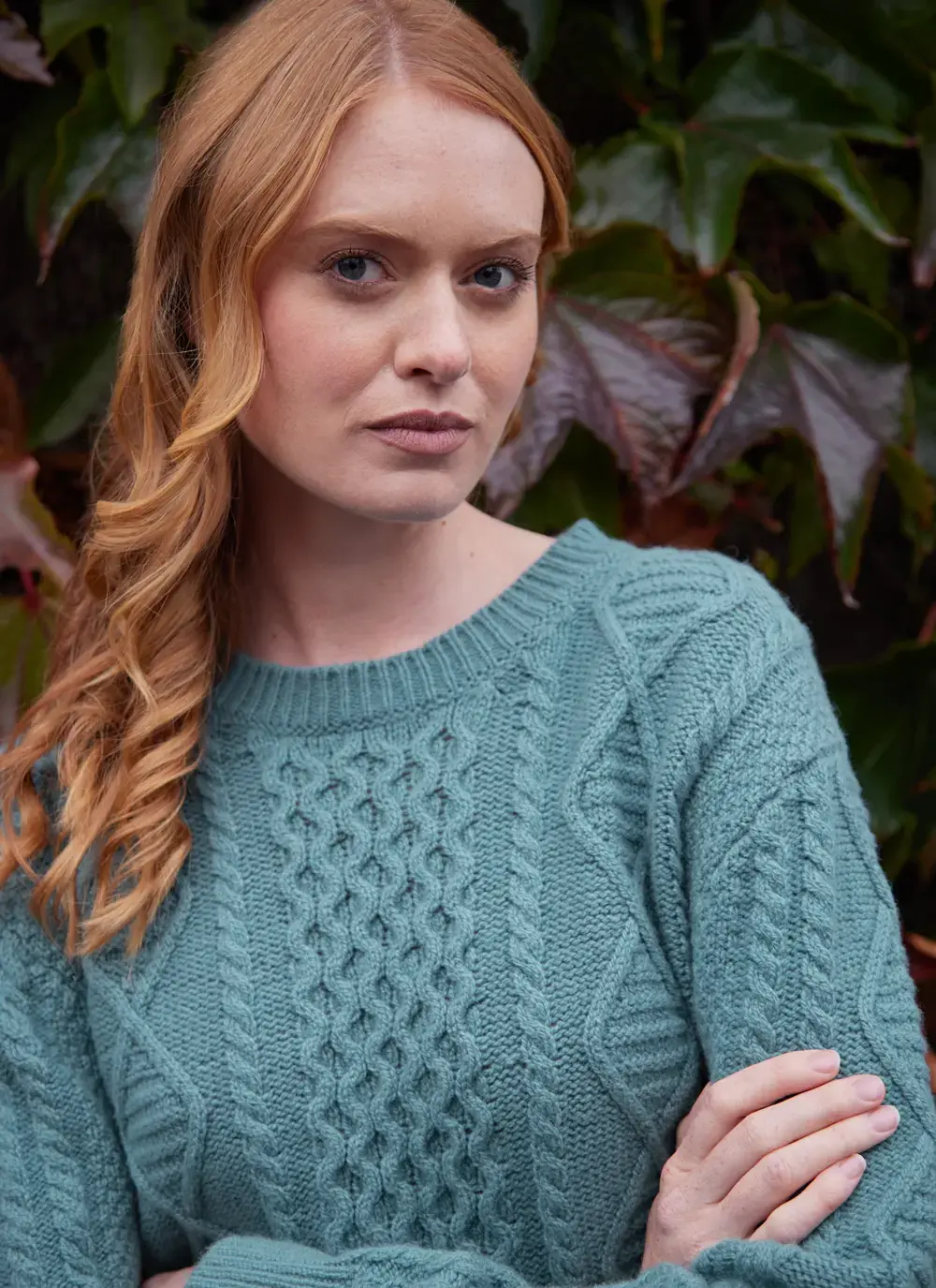 Baltimore Wool Cashmere Crew Neck Sweater 