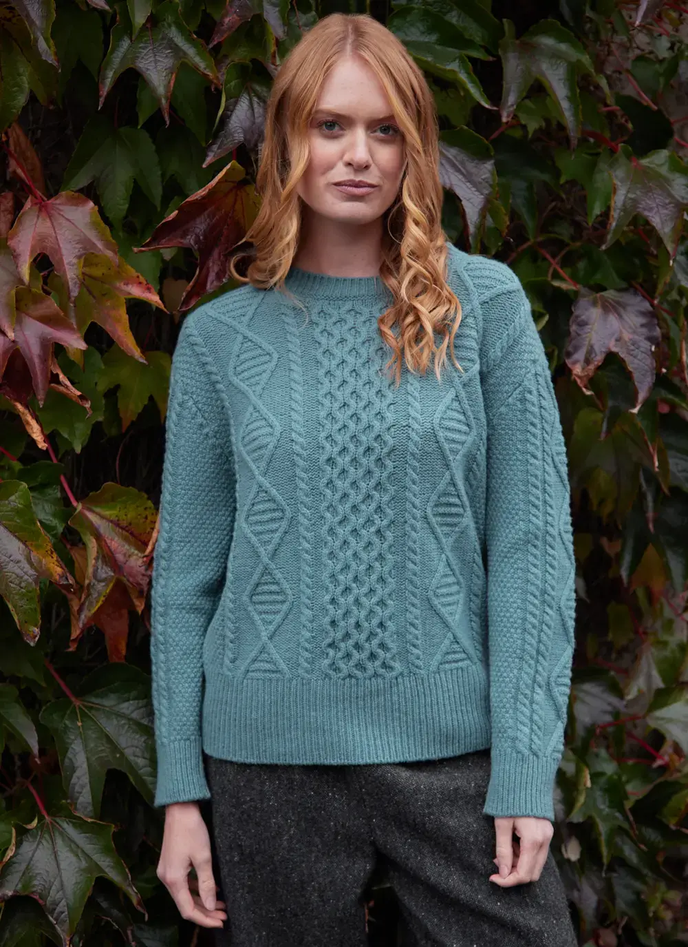 Baltimore Wool Cashmere Crew Neck Sweater 