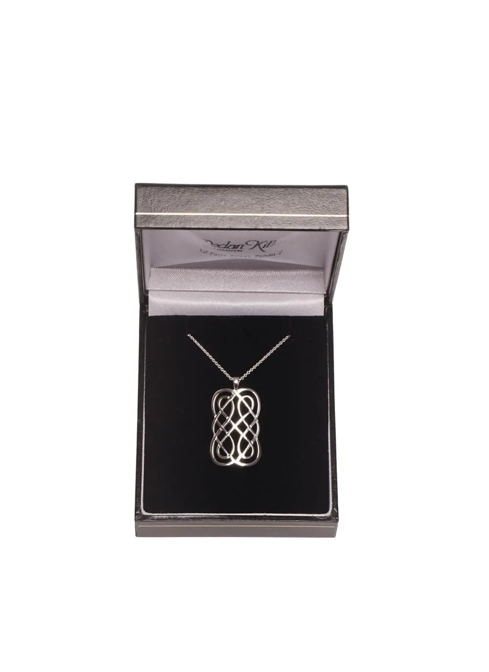 Rectangular Celtic Knot Pendant