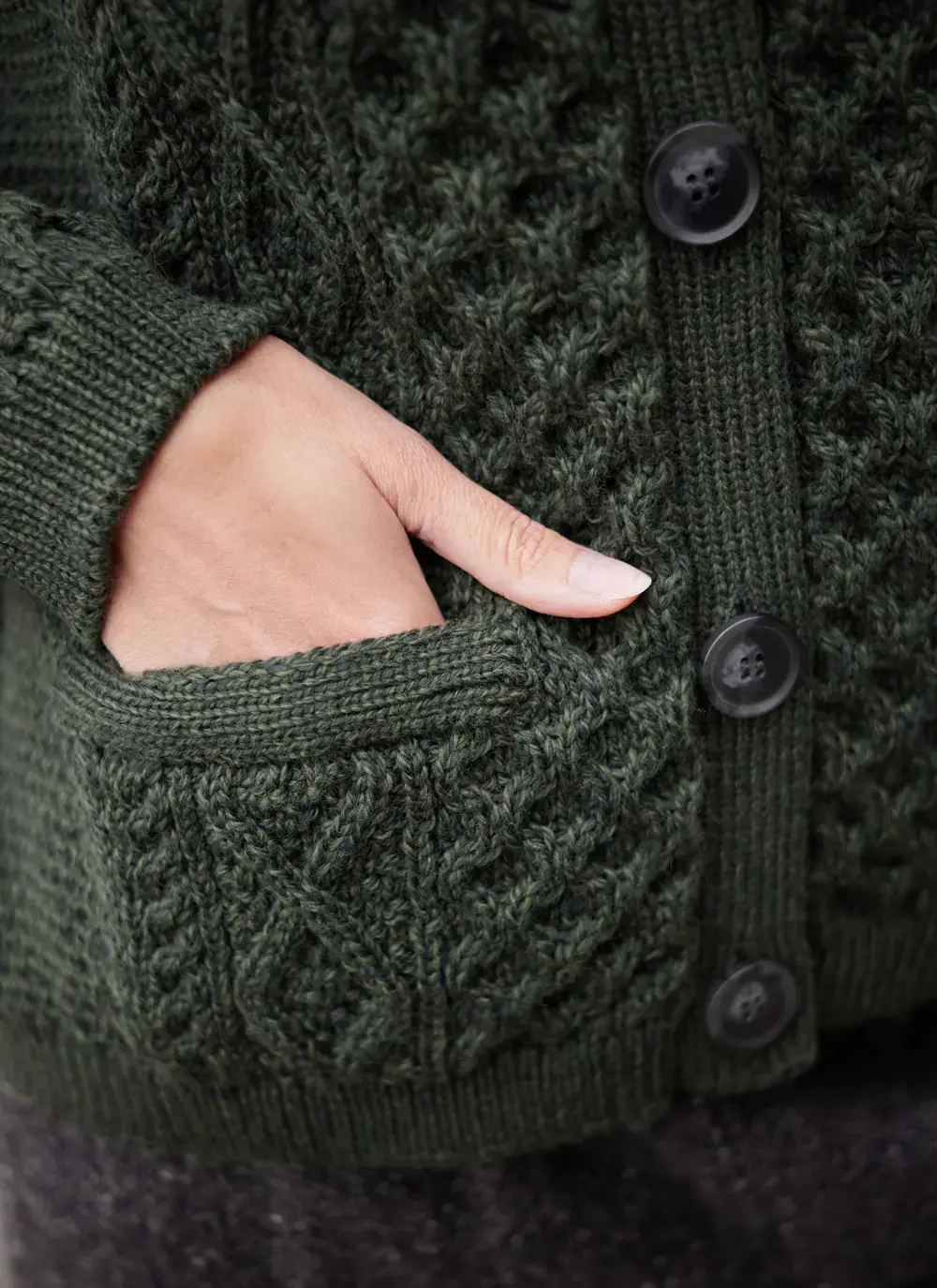 Ruby Aran Merino Lumber