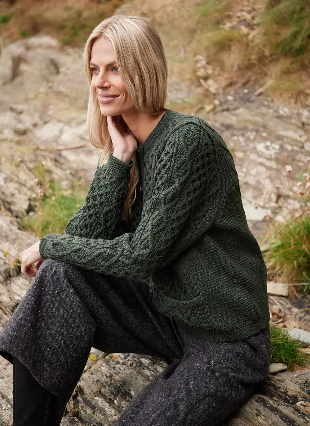 Ruby Aran Merino Lumber
