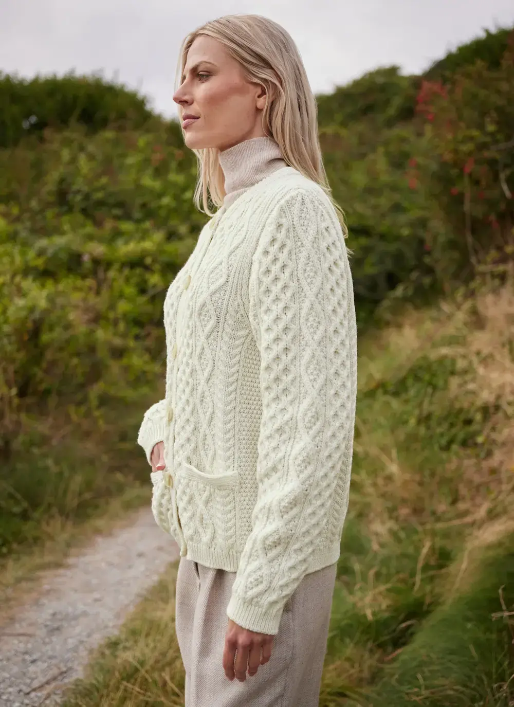Ruby Aran Merino Lumber