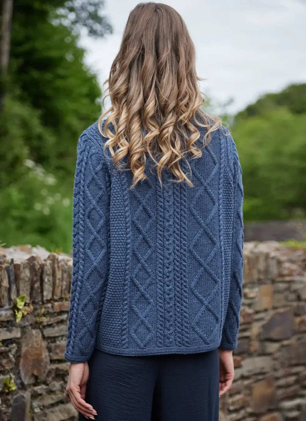 Orlaigh Aran Turtleneck Sweater