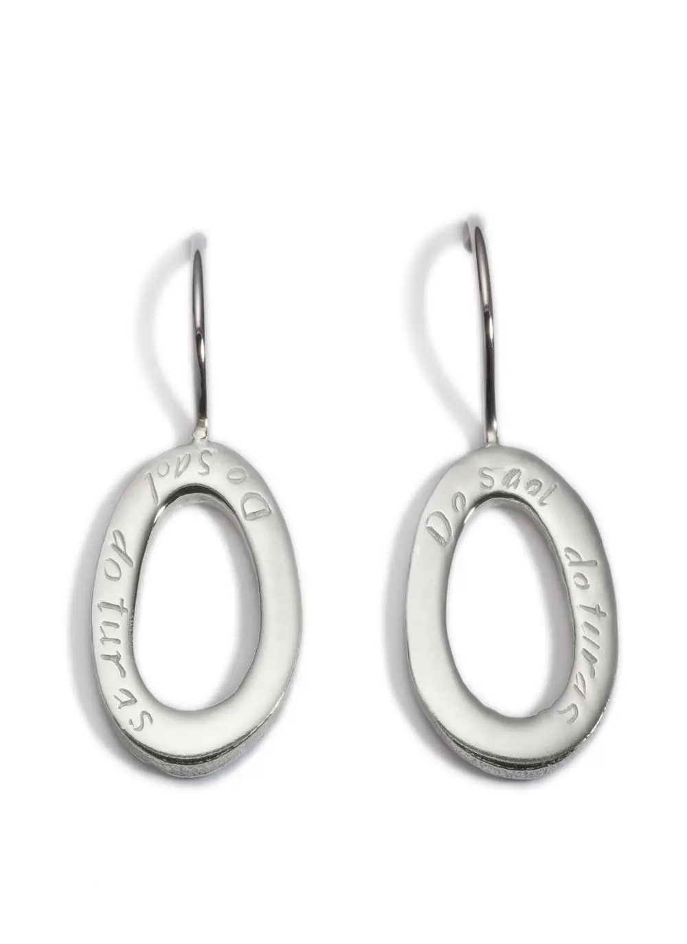 Sterling Silver Your Life Drop Earrings 