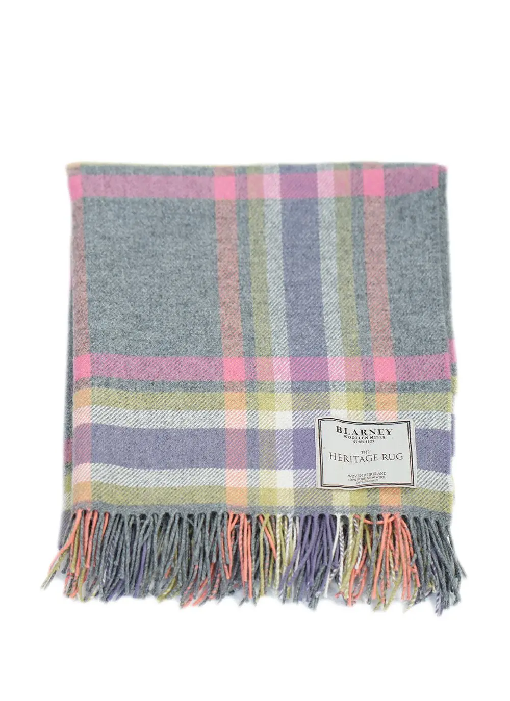 Irish Spring Lambswool Throw