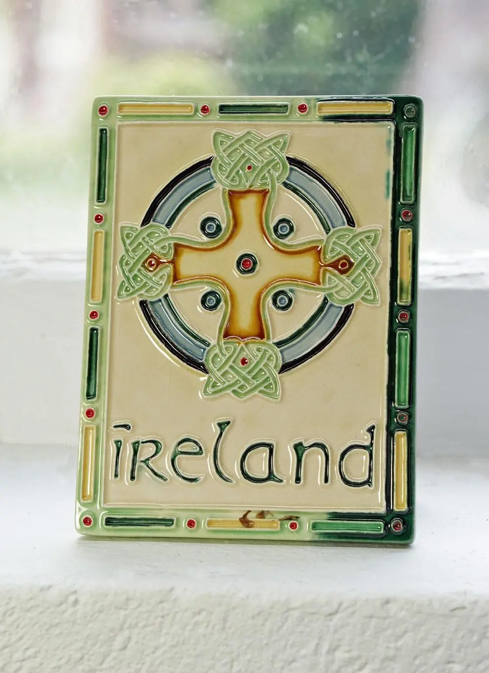 Ireland Kells Cross Ceramic Plaque