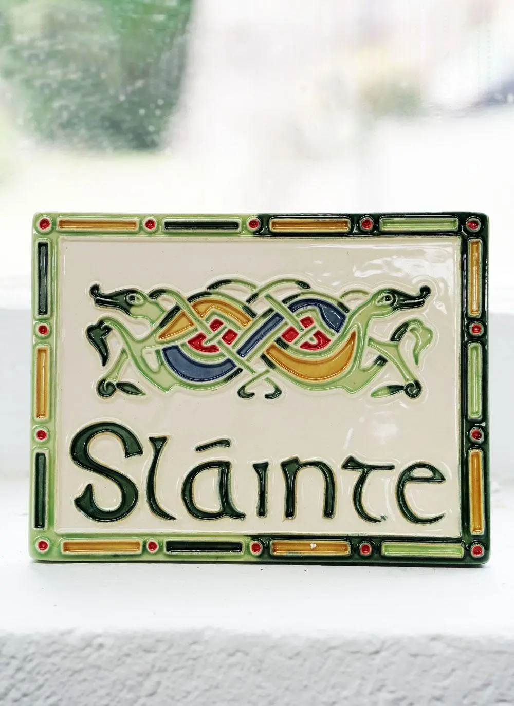 Slainte Ceramic Wall Plaque