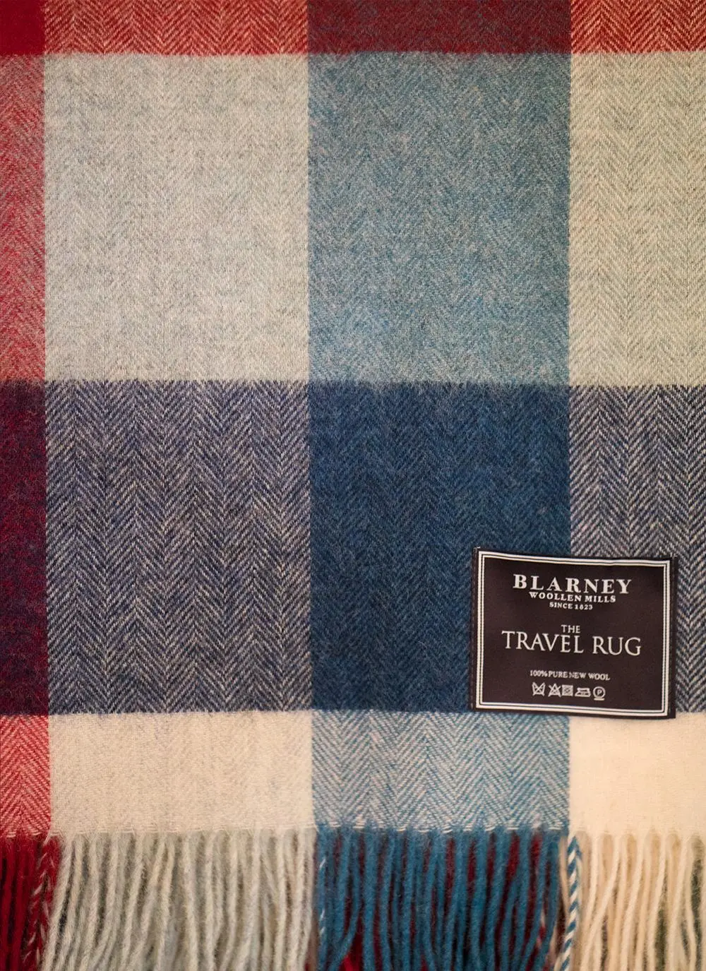 Blarney Holiday Wool Throw