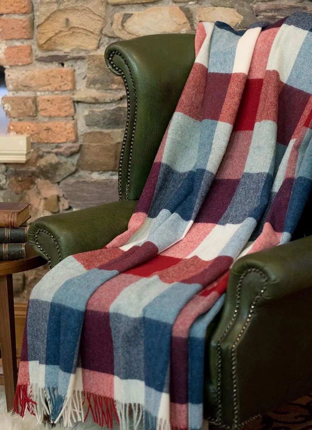 Blarney Holiday Wool Throw