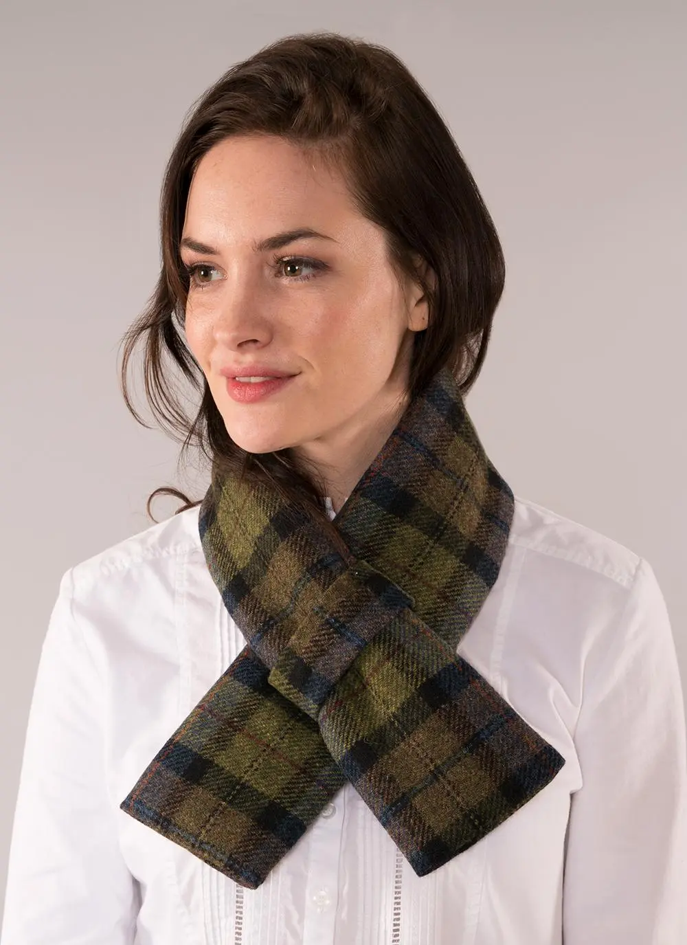 Neck Wrap Country Green Tweed