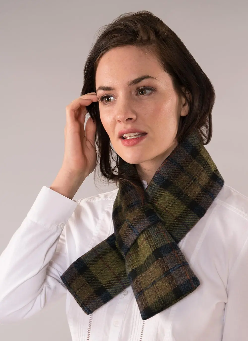 Neck Wrap Country Green Tweed