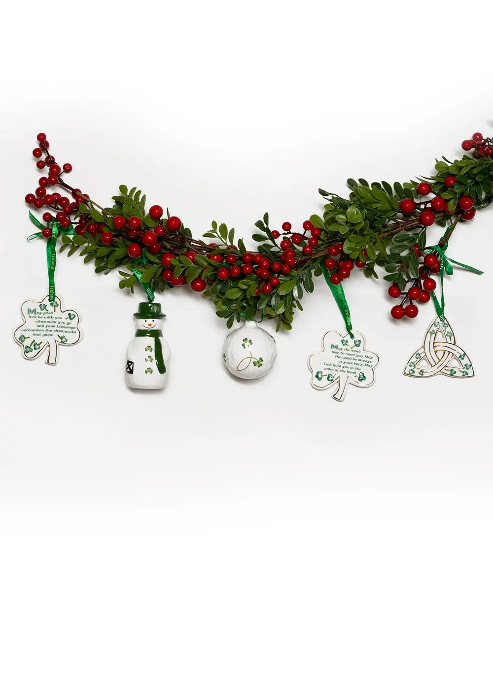 Parian China Hanging Ornaments Set