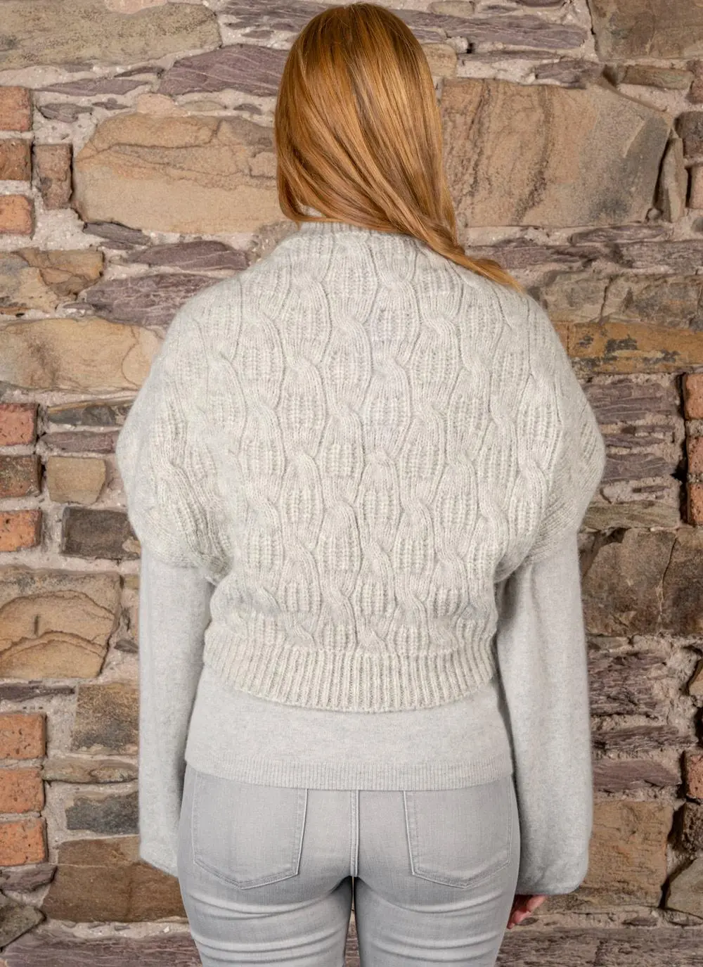 Fisherman Cable Shrug