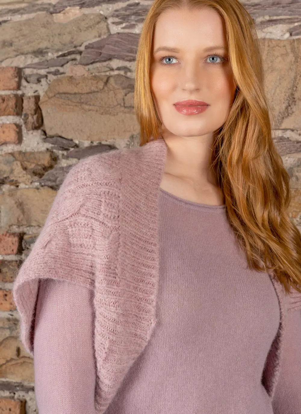 Fisherman Cable Shrug