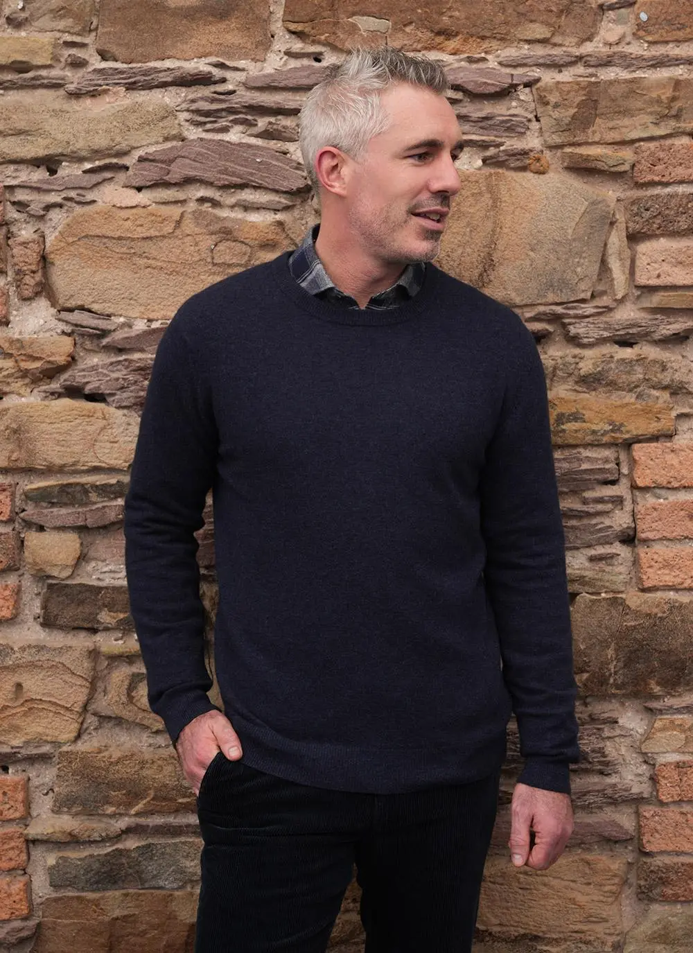 Blarney Lambswool Crew Neck Sweater