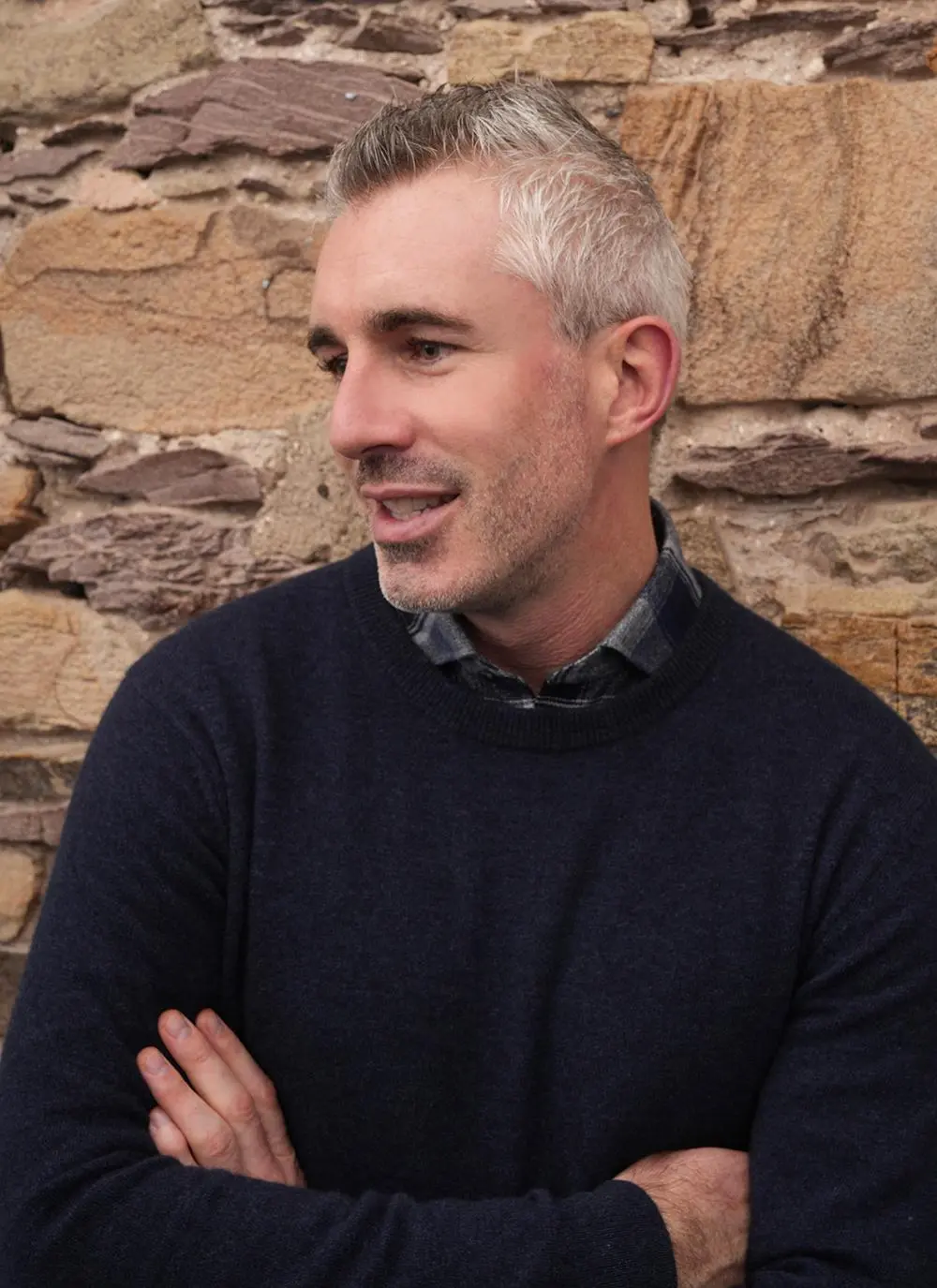 Blarney Lambswool Crew Neck Sweater