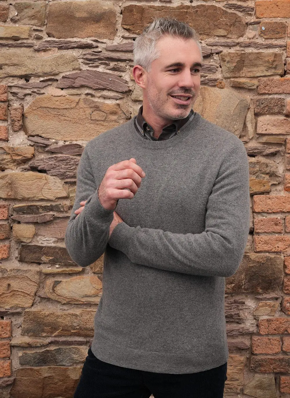 Blarney Lambswool Crew Neck Sweater