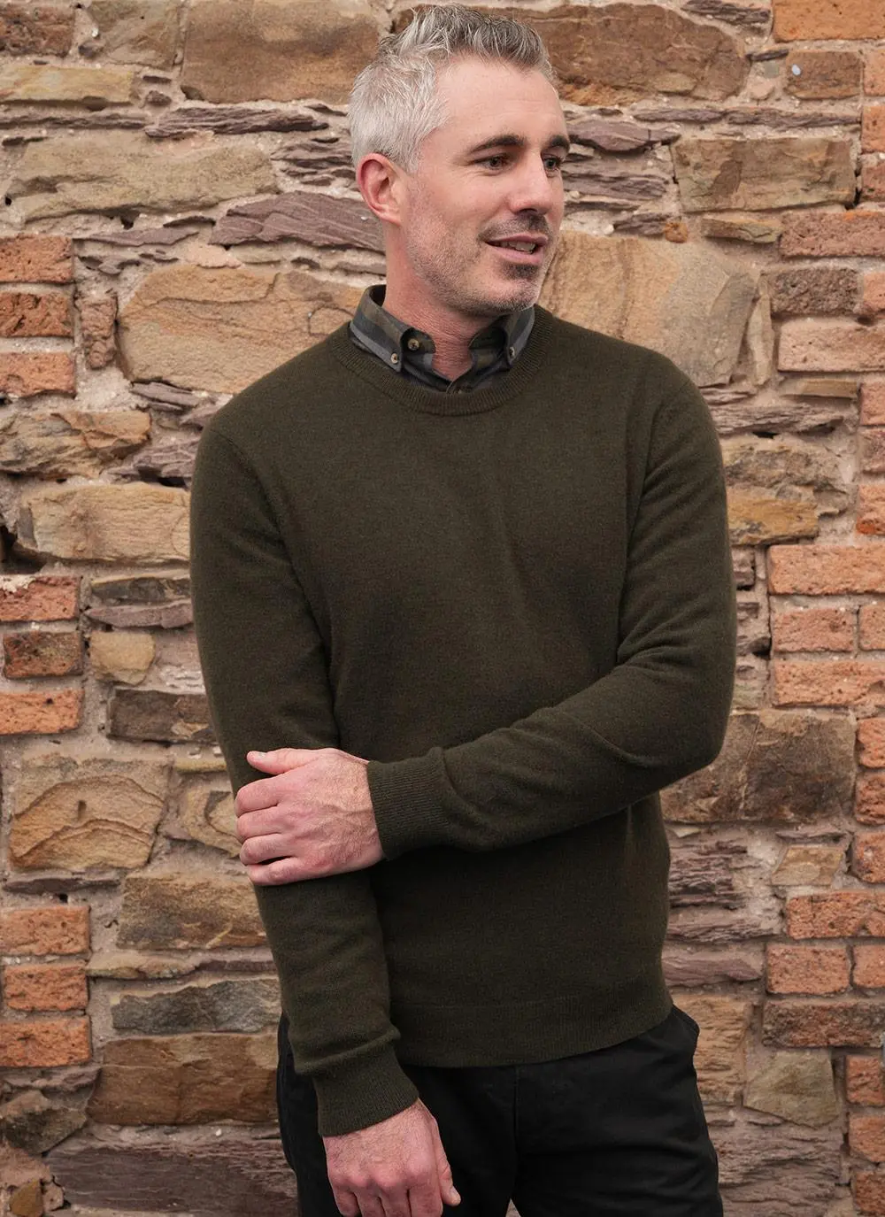 Blarney Lambswool Crew Neck Sweater