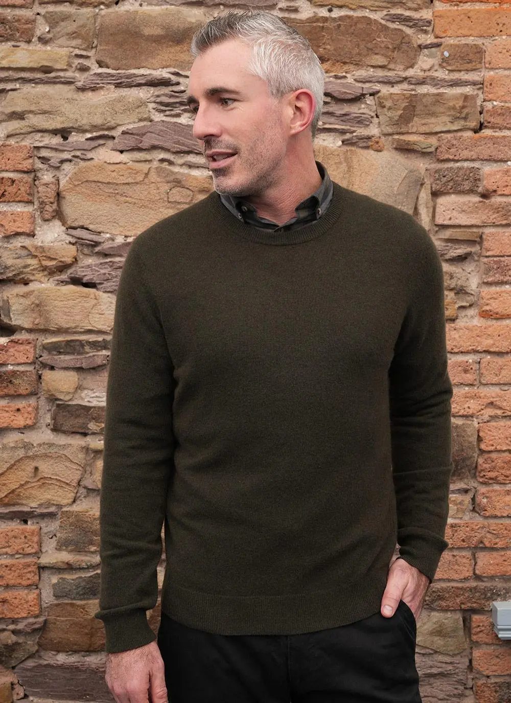 Blarney Lambswool Crew Neck Sweater