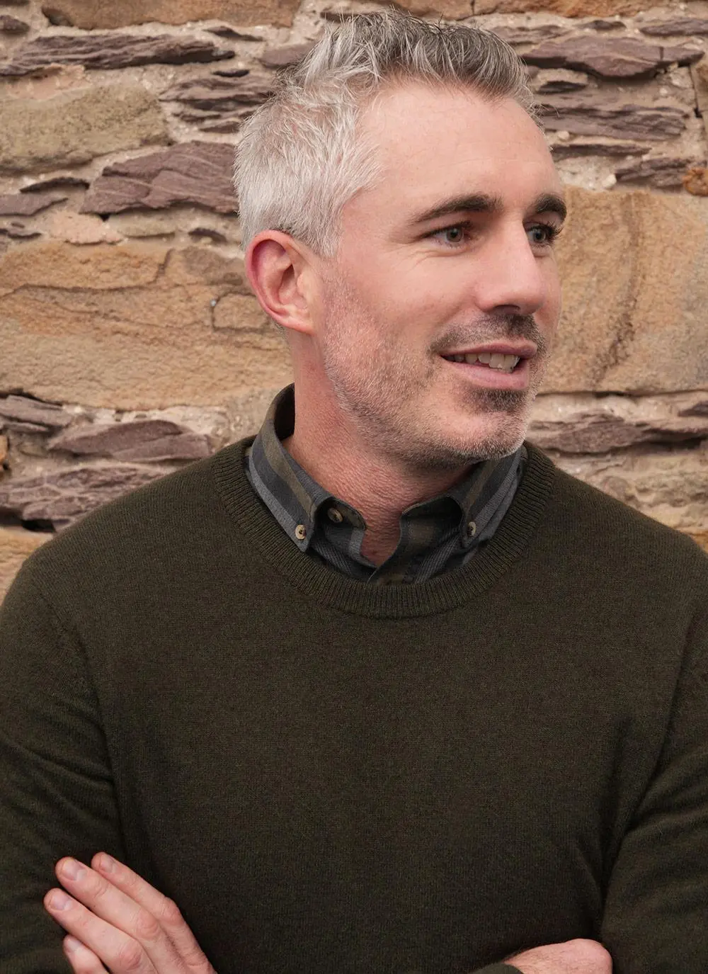 Blarney Lambswool Crew Neck Sweater