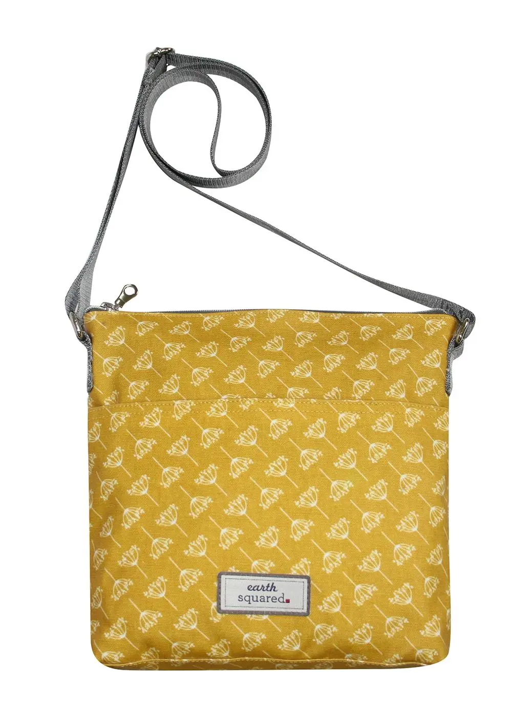 Dandelion Oil Cloth Messenger Bag
