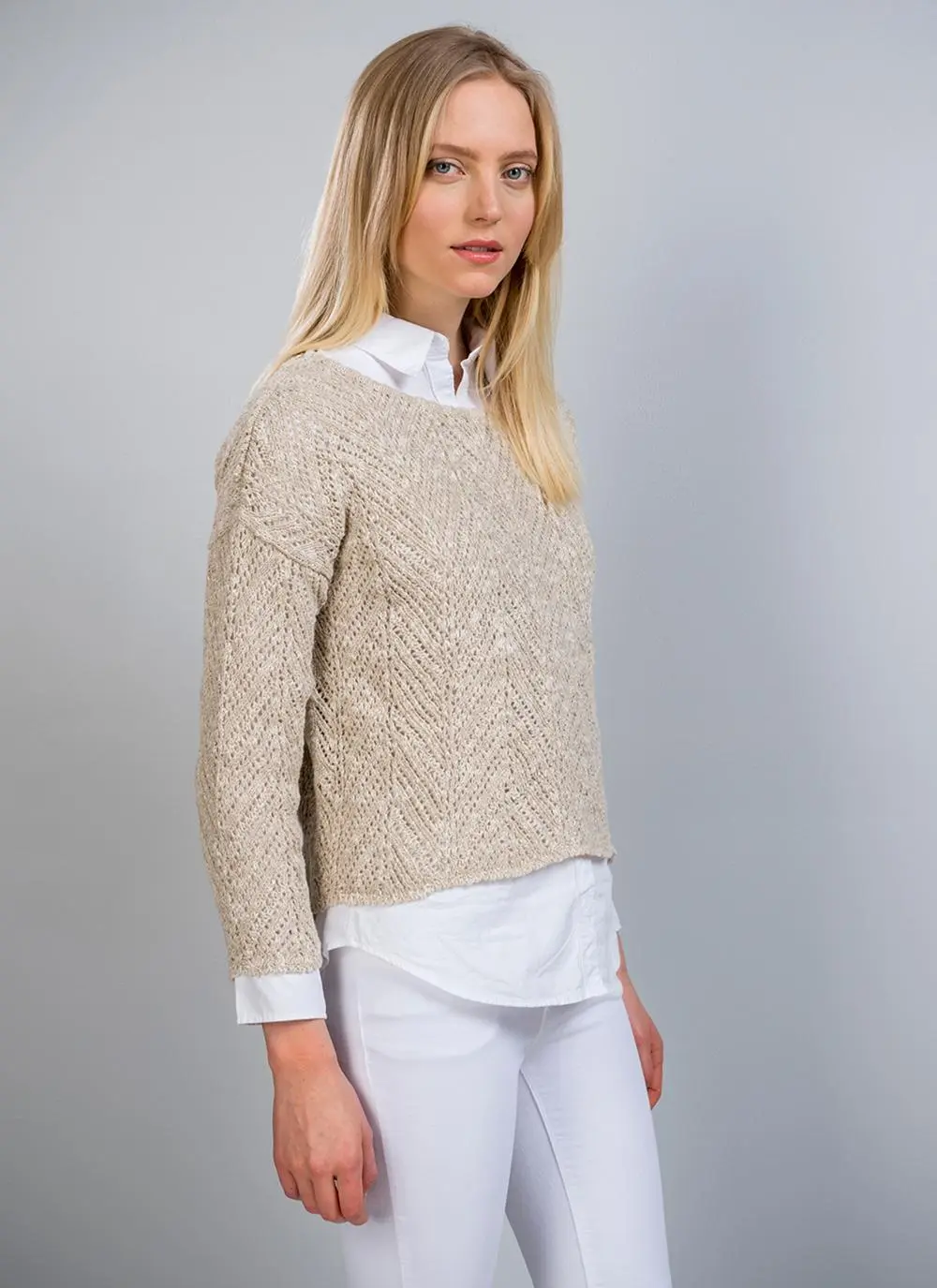 Doireann Linen Blend Sweater
