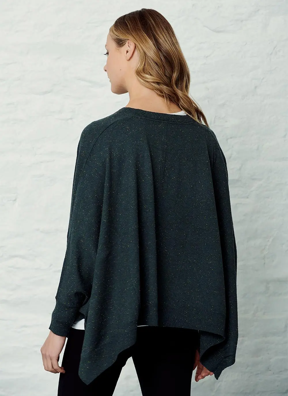 Donegal Tweed Cape Sweater