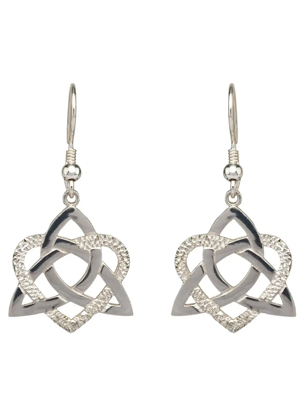 Silver Heart of a Celt Earrings | Blarney