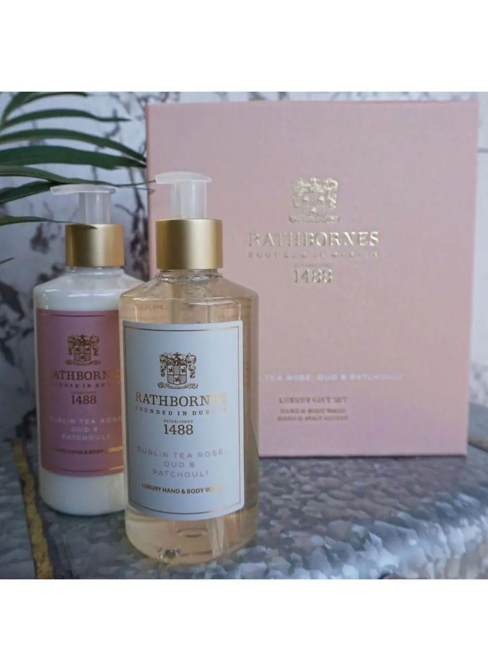 Dublin Tea Rose Wash & Lotion Gift Set