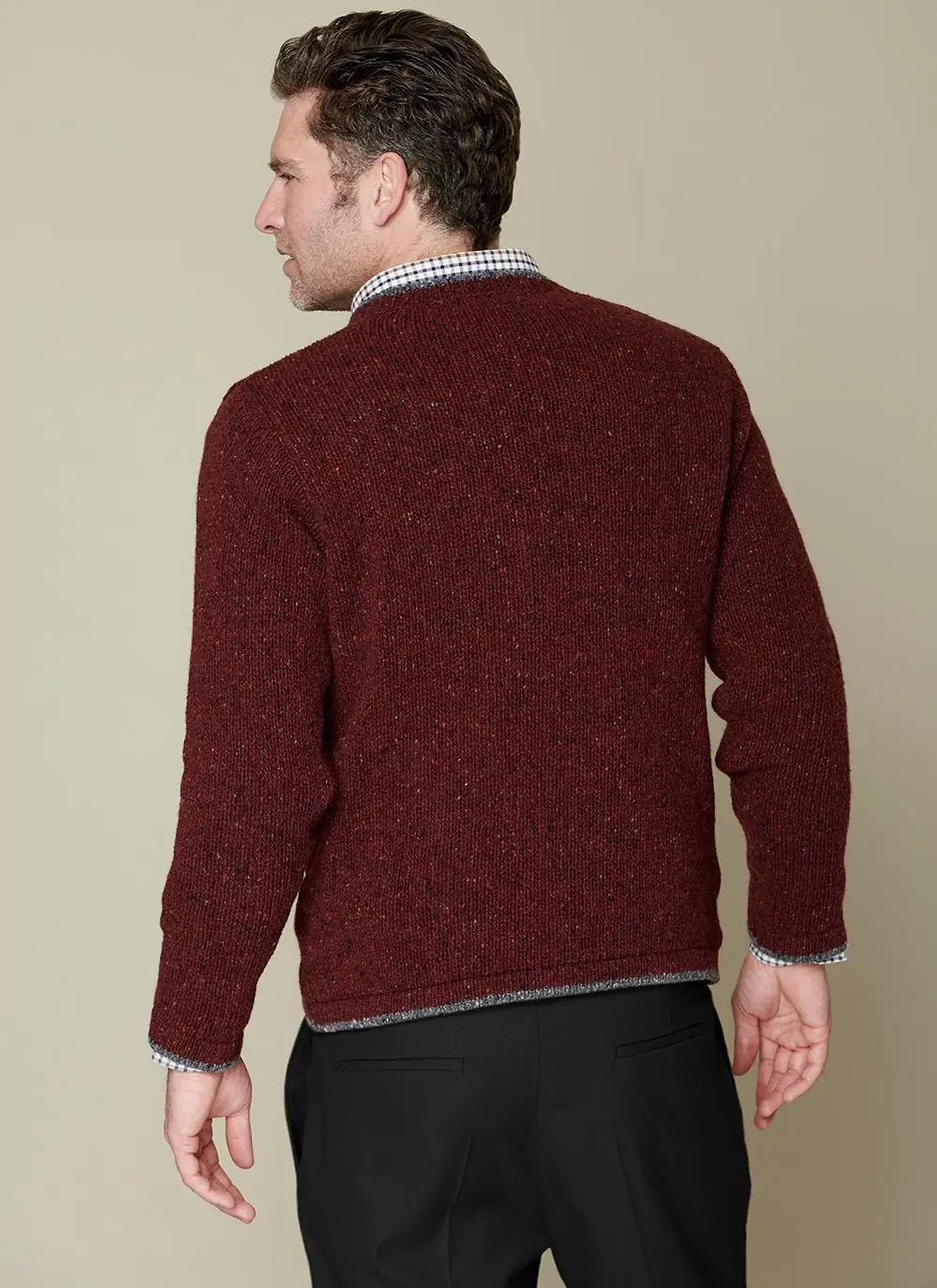 Duncannon Wool Cashmere V-Neck Sweater