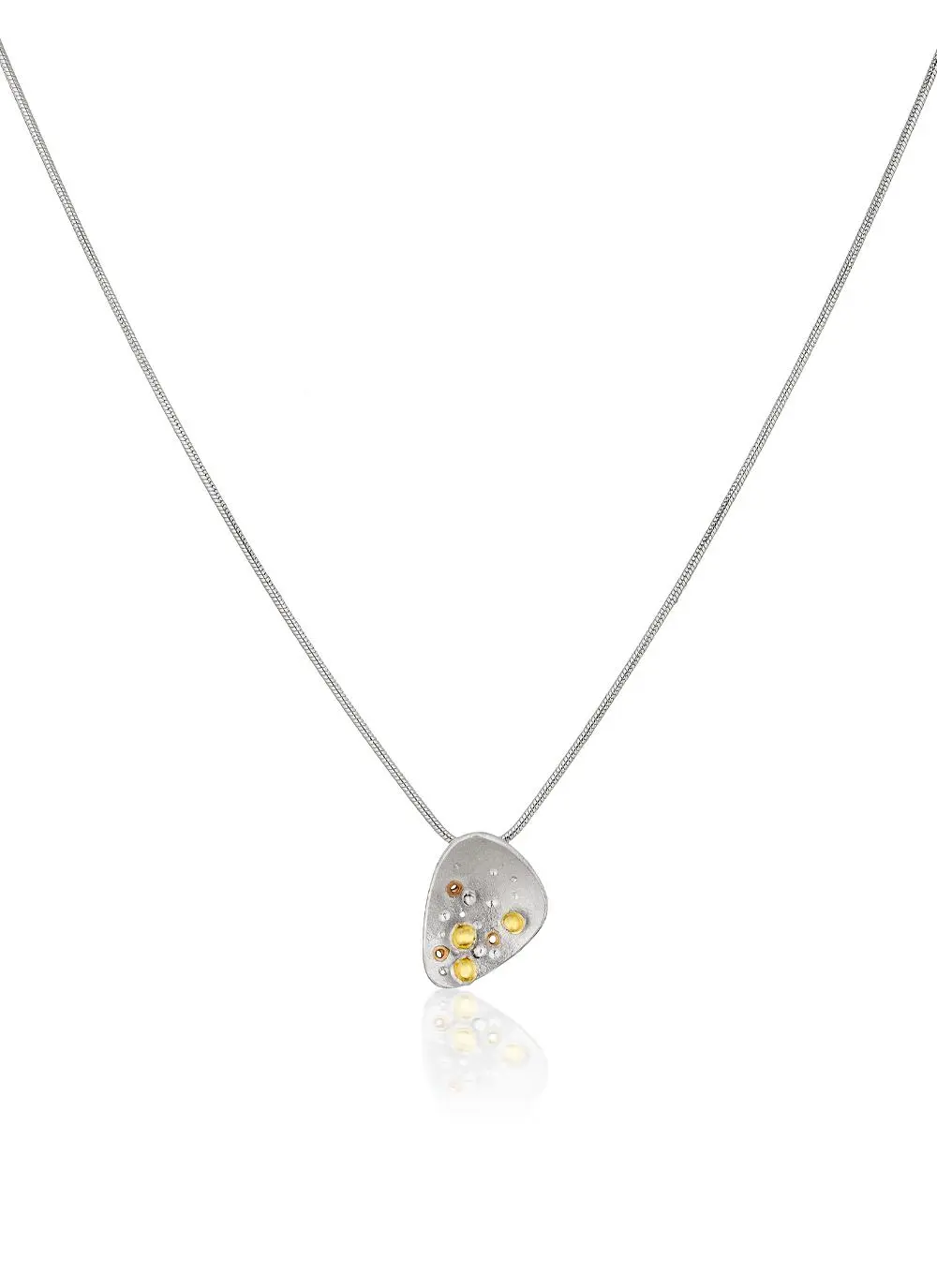 Dusk Small Silver Pendant 