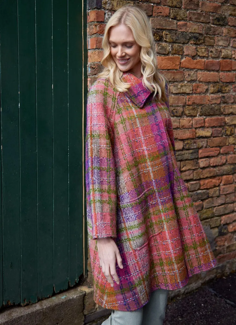 Eimear Wool Swing Coat 