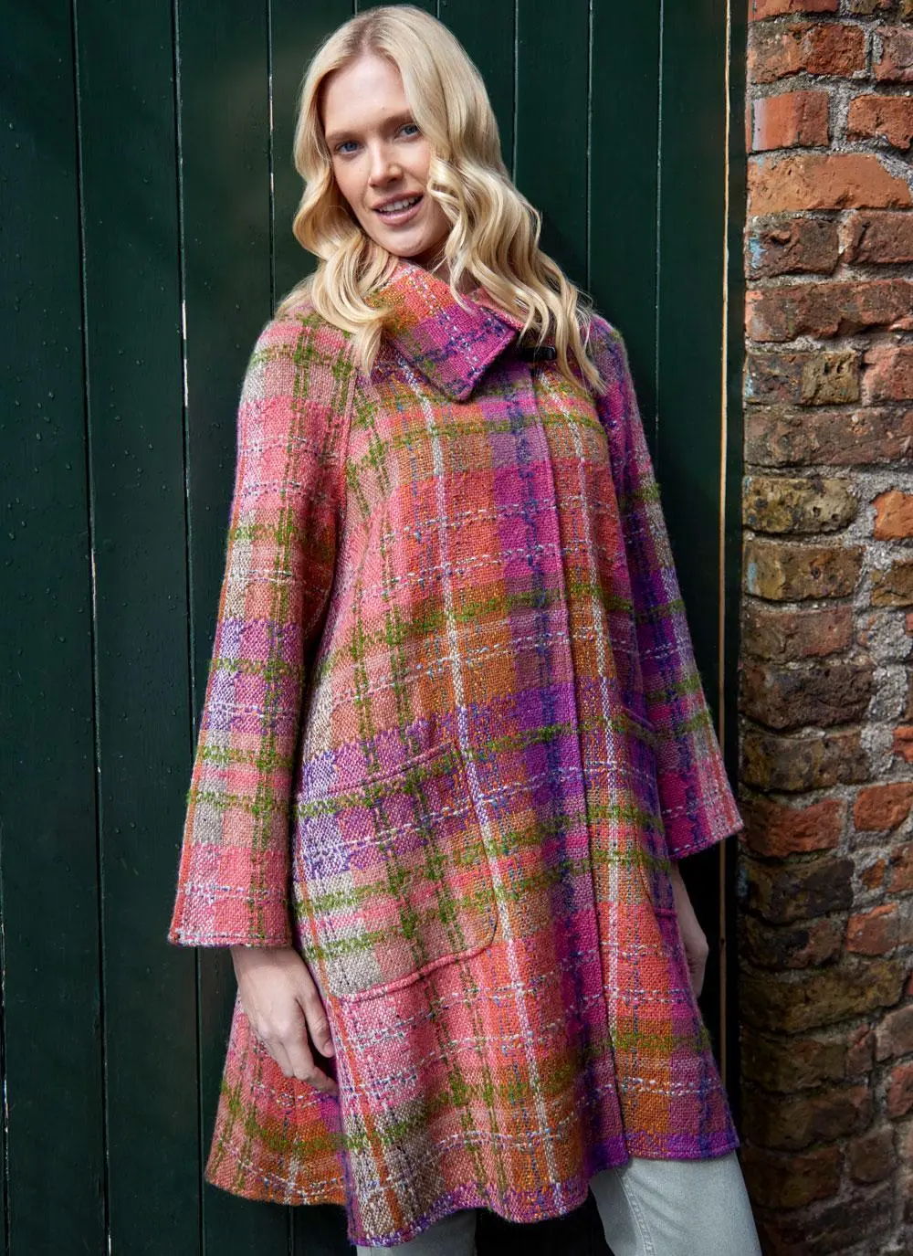 Eimear Wool Swing Coat 