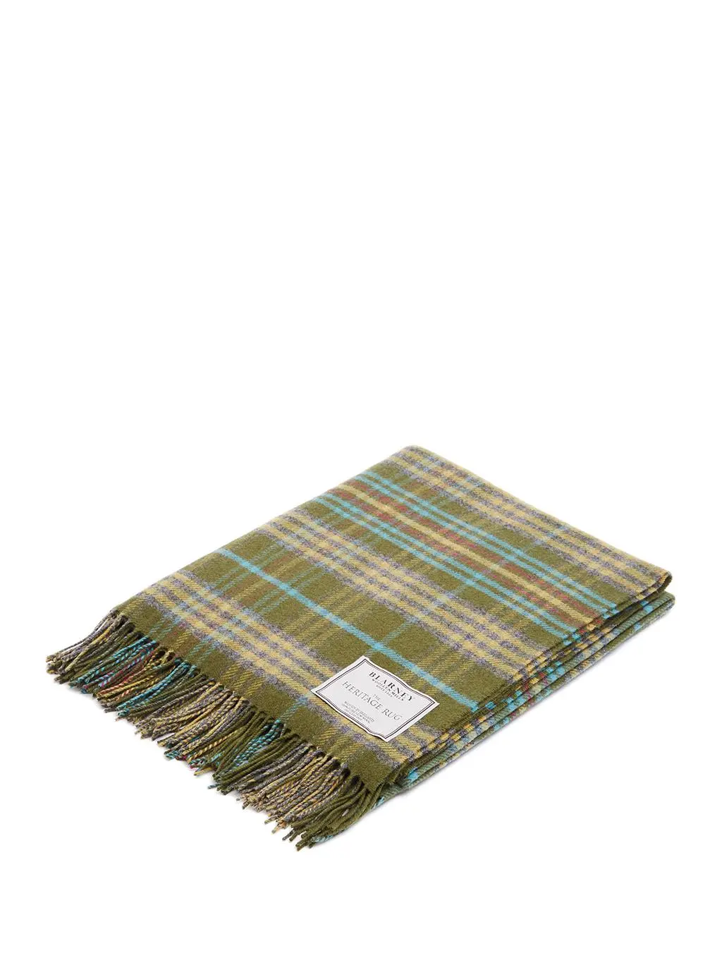 Evergreen Lambswool Throw