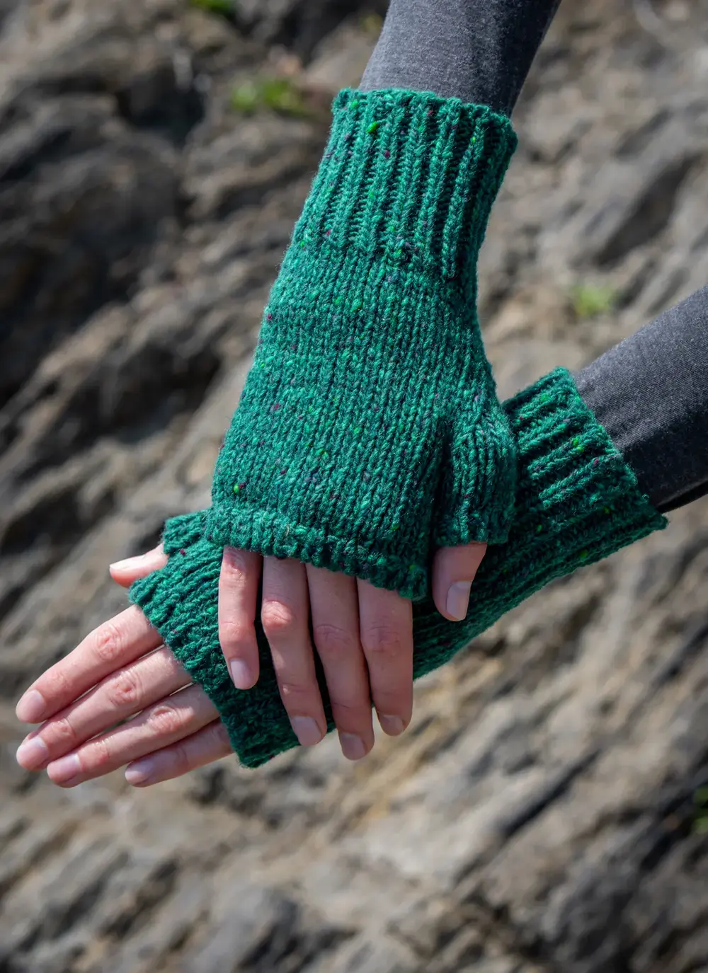  Donegal Tweed Handwarmers