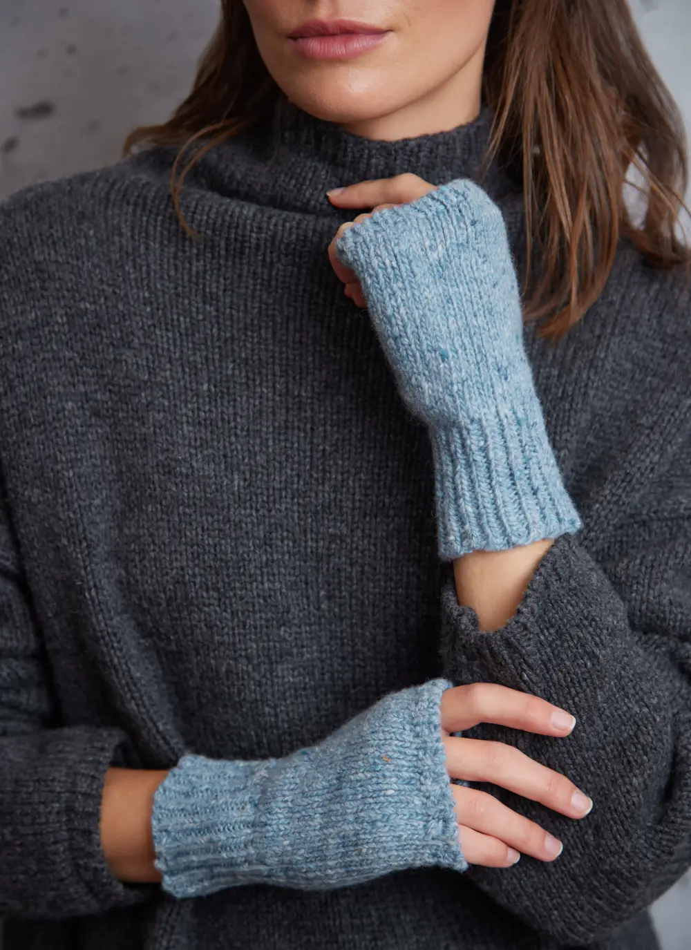  Donegal Tweed Handwarmers