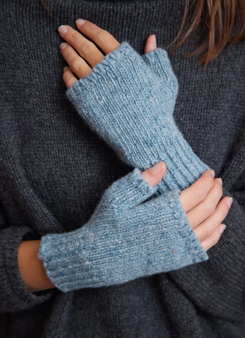  Donegal Tweed Handwarmers