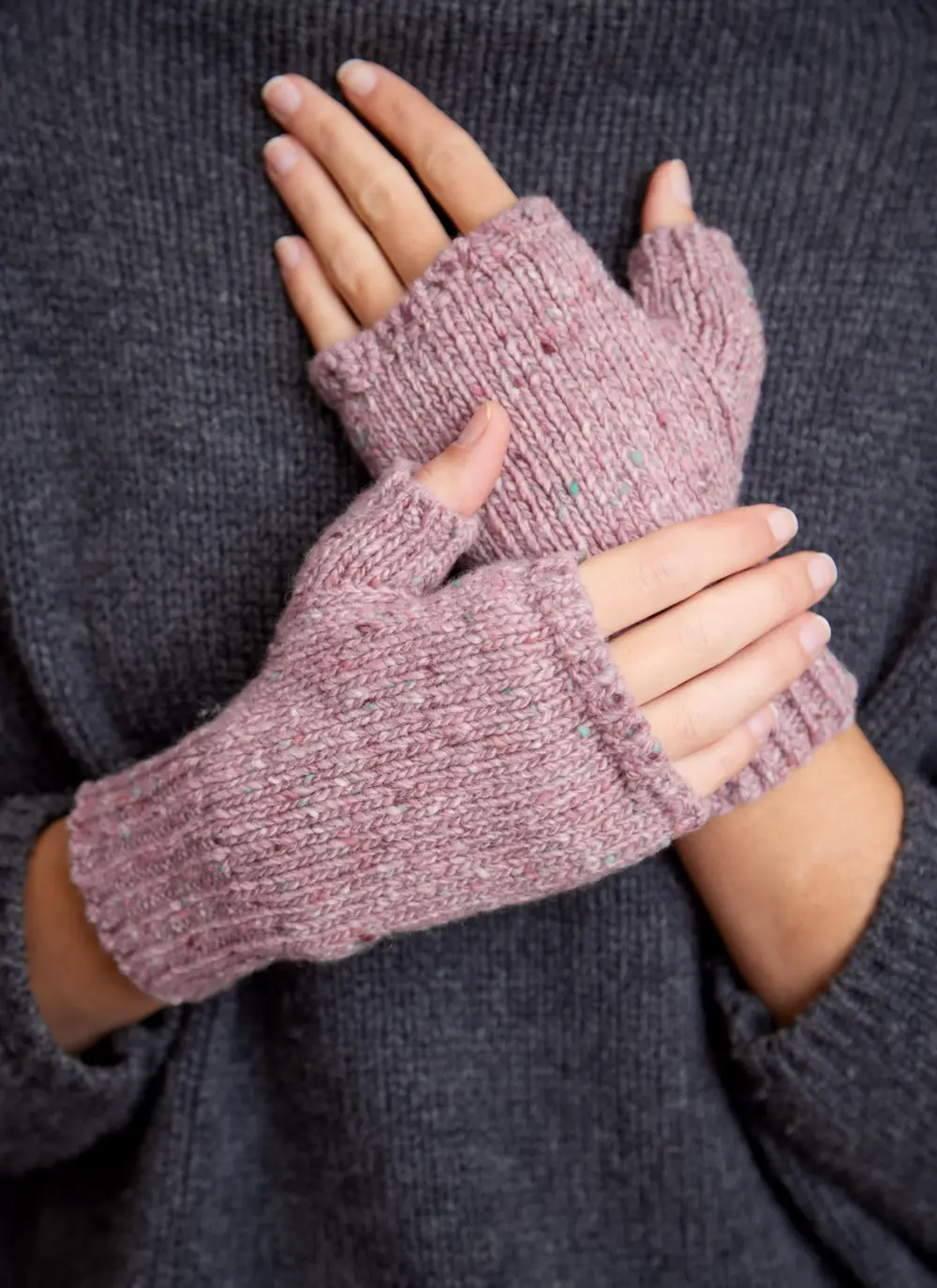  Donegal Tweed Handwarmers