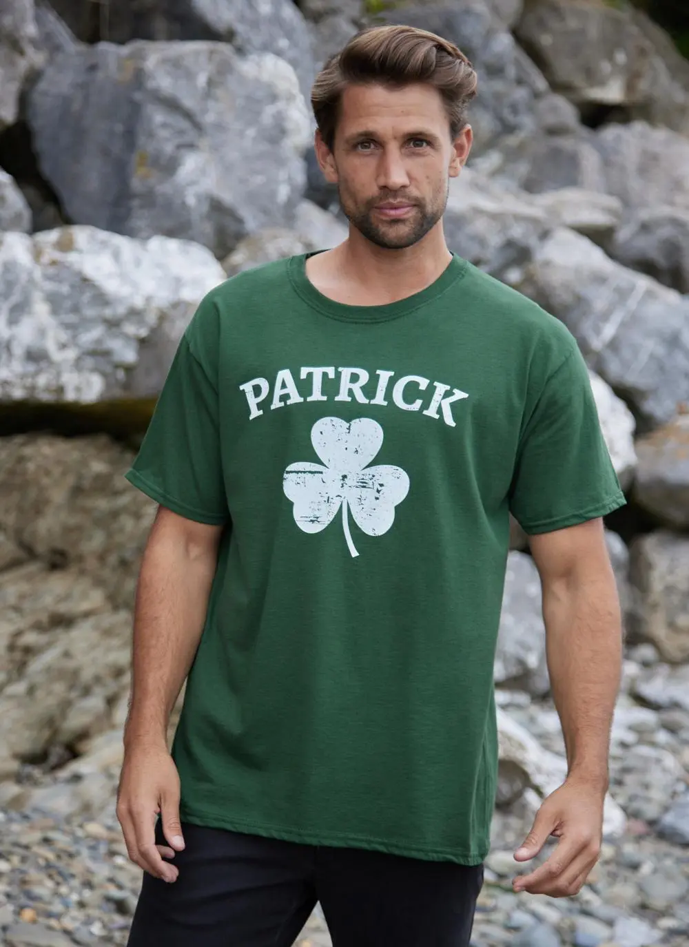 Unisex Personalized Shamrock T-shirt