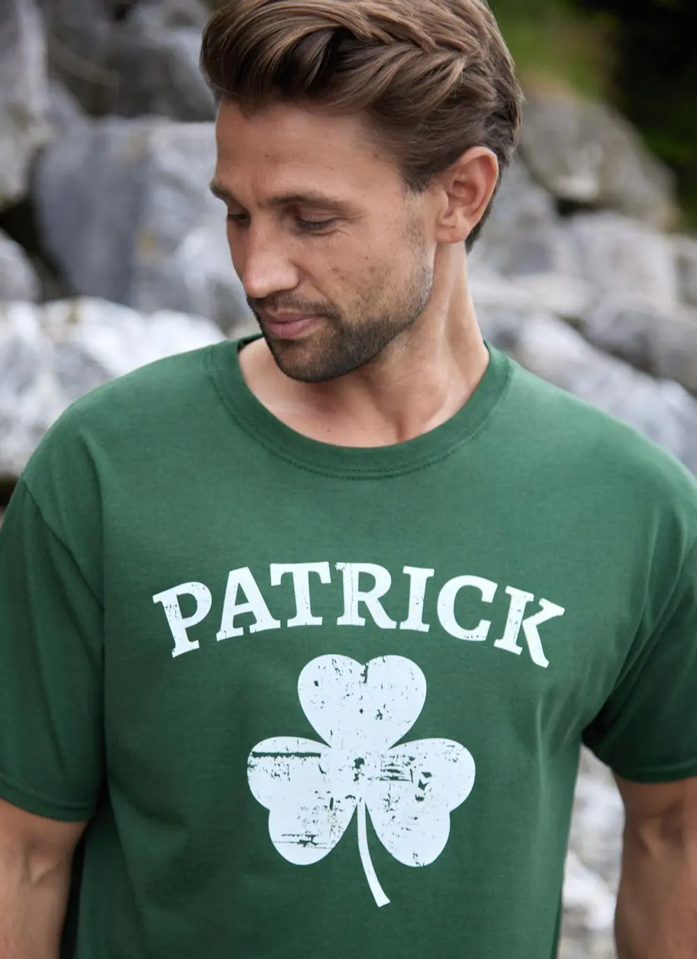 Unisex Personalized Shamrock T-shirt