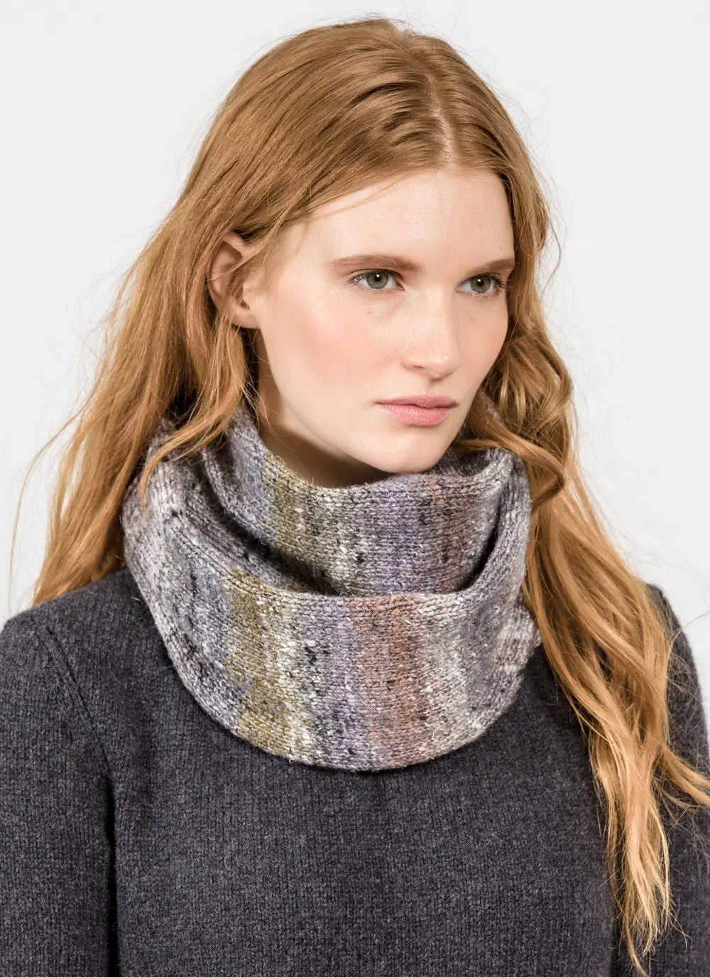 Fisherman Silk Mix Infinity Scarf