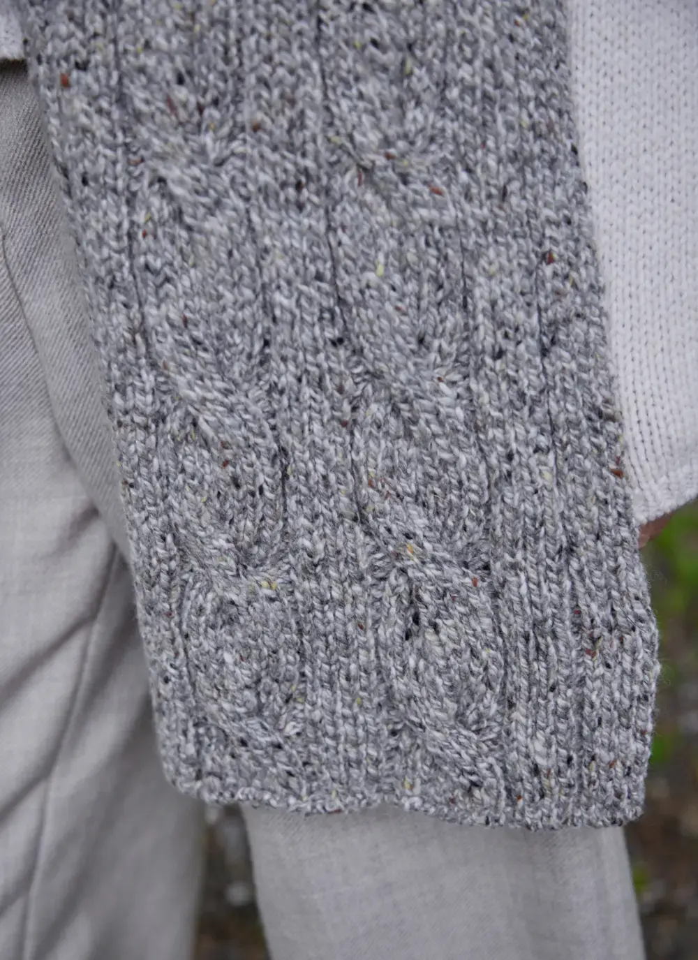 Donegal Cable Scarf