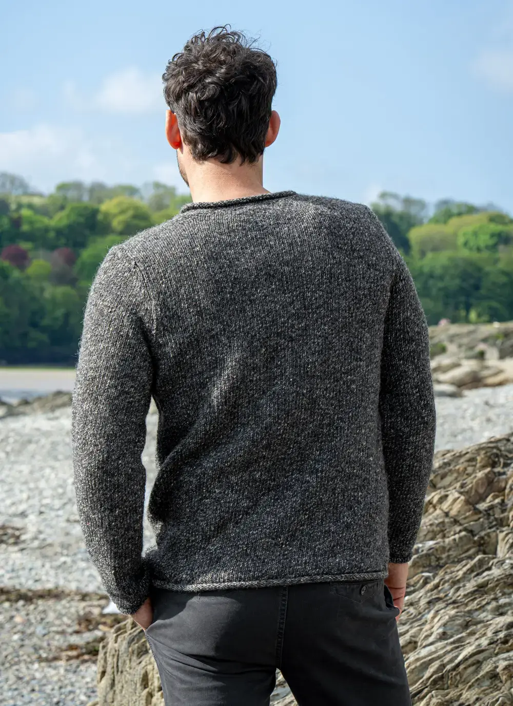 Alpaca Roll Neck Sweater
