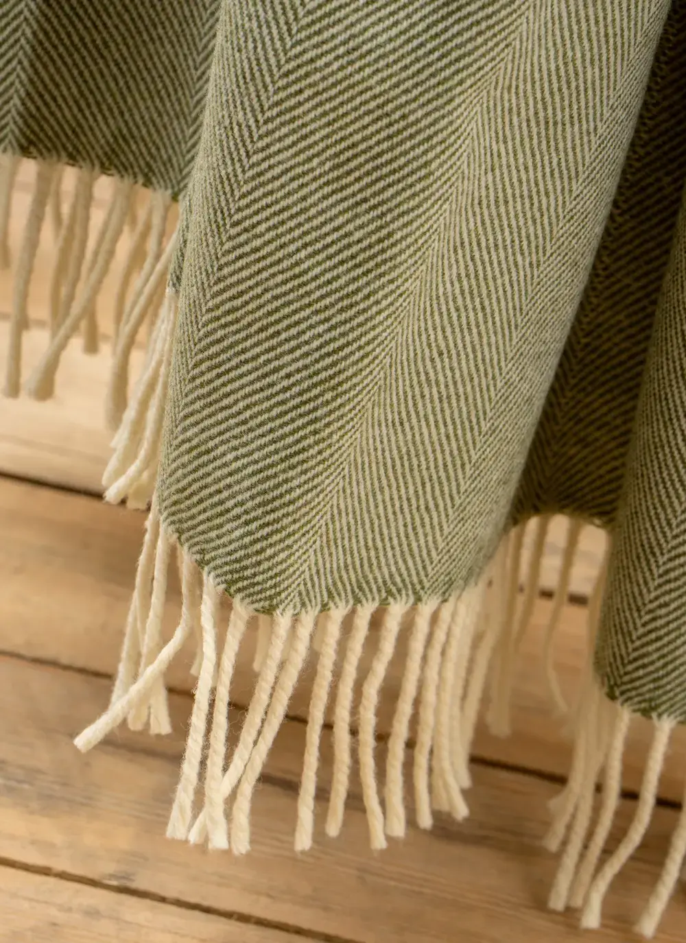 Fern Supersoft Lambswool Throw