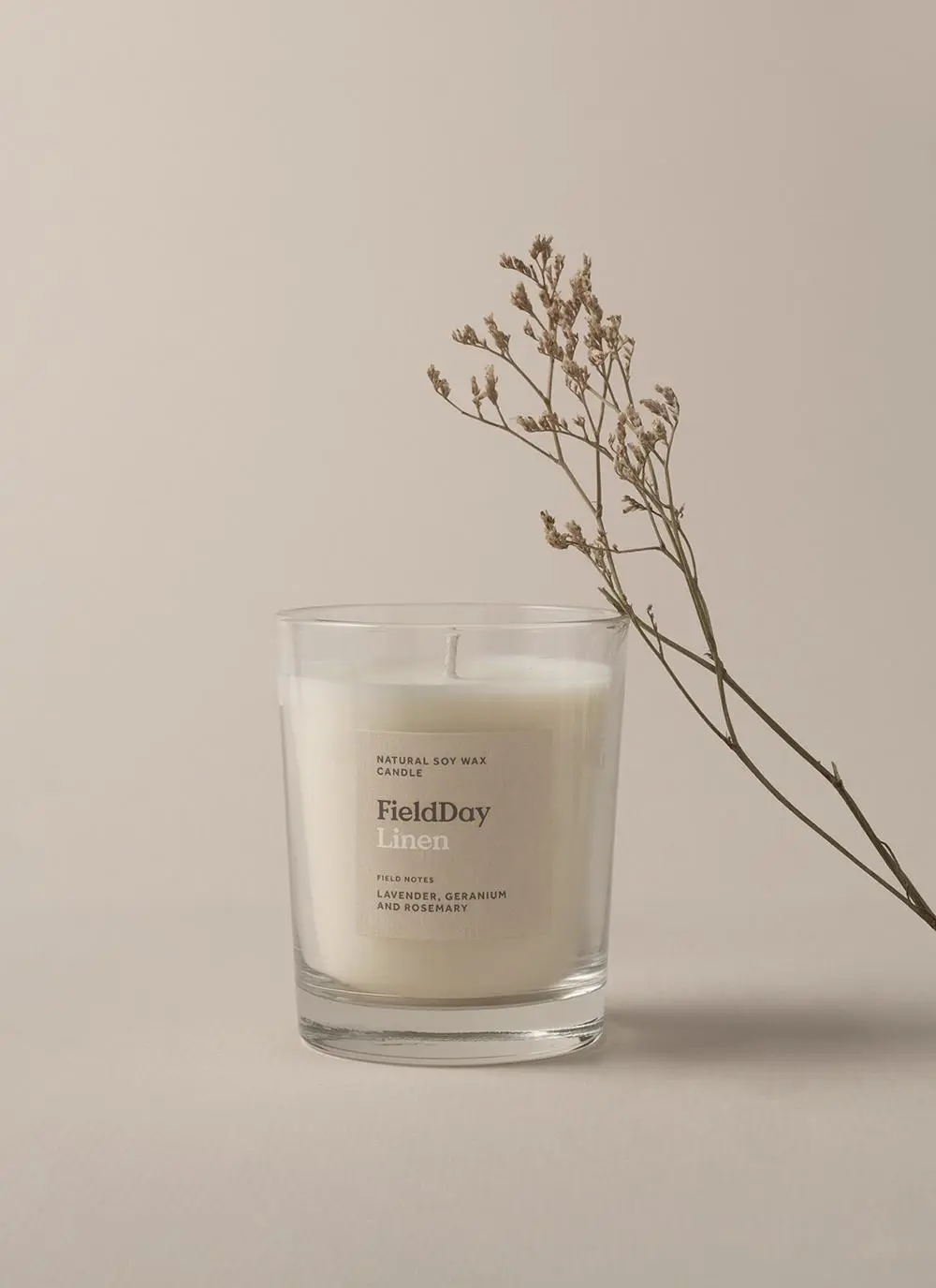 FieldDay Linen Small Candle