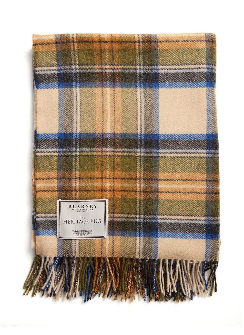Fields Of Gold Lambswool Throw