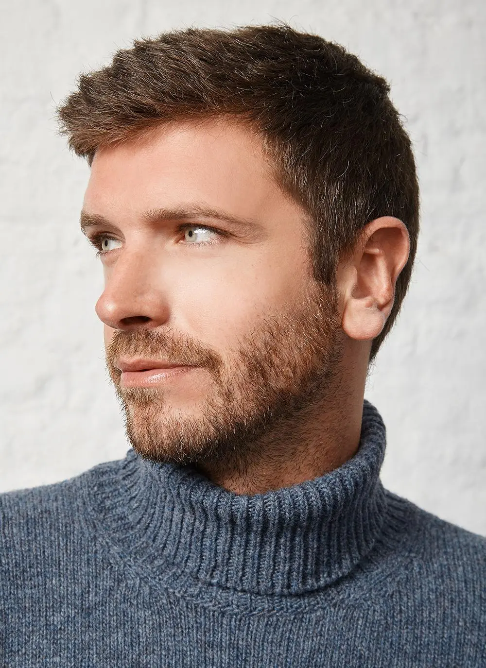 Fisherman Polo Neck Sweater