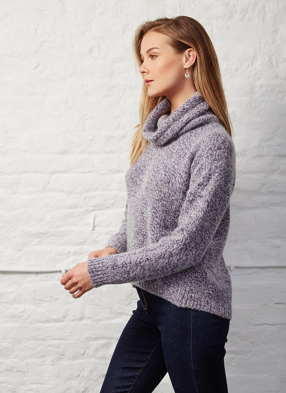 Fisherman Polo Neck Sweater